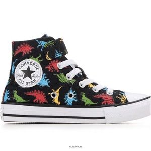 🆕 | Converse | Chuck Taylor | Dinosaur High Top Sneakers | Size 4C (Toddler)